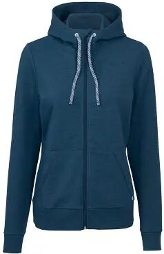 Tchibo - Sweatjacke mit Kapuze - Blau/Meliert - 100% Baumwolle - Gr.: XXL Polyester Blau XXL