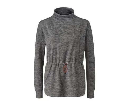 Tchibo - Thermo-Funktionssweater - Grau/Meliert - Gr.: L Polyester Grau L