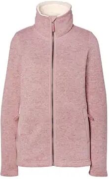 Tchibo - Strickfleecejacke Rosé/Meliert - Gr.: M Polyester  M