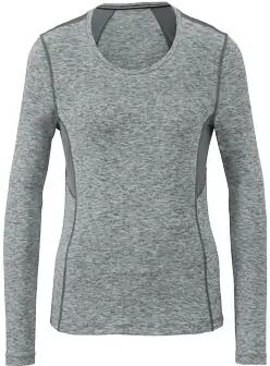 Tchibo - Langarm-Funktionsshirt - Grau/Meliert - Gr.: XS Polyester Grau XS 32/34