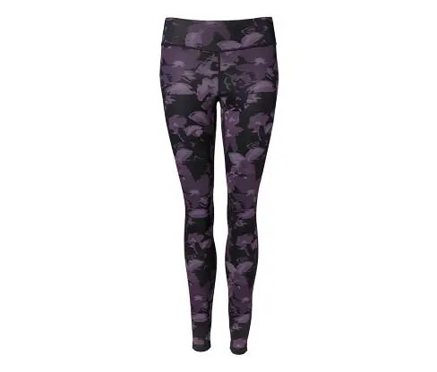 Tchibo - Wende-Sporttight - Dunkellila - Gr.: S Polyester 1 S 36/38