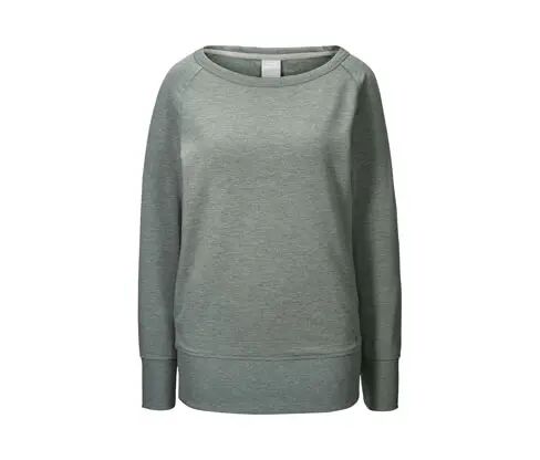 Tchibo - Yogasweatshirt - Grau - Gr.: L Polyester  L