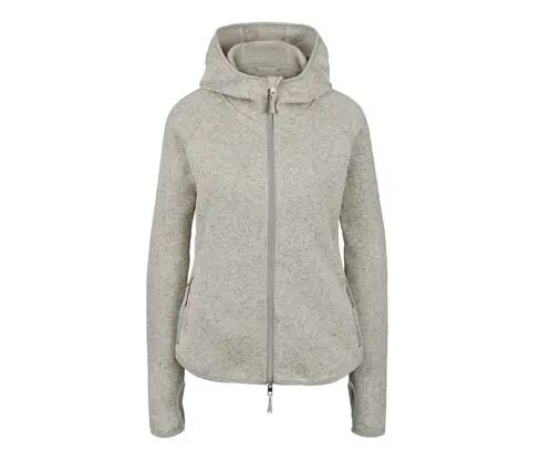 Tchibo - Strickfleece-Jacke Beige/Meliert - Gr.: L Polyester  L