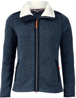 Tchibo - Strickfleecejacke - Dunkelblau/Meliert - Gr.: XS Polyester  XS