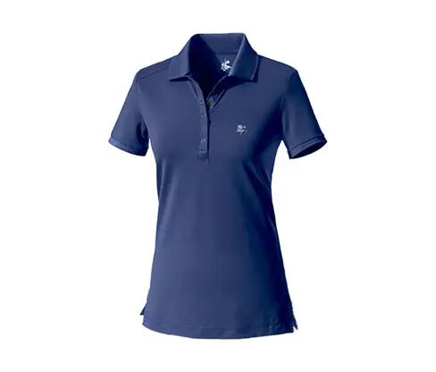 Tchibo - Damen-Funktions-Poloshirt - Blau - Gr.: 40 Polyester Blau 40