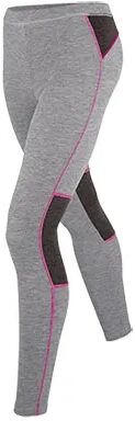 Tchibo - Damen-Funktionsunterhose mit Merinowolle - Anthrazit/Meliert - Gr.: XS Polyester Grau XS 32/34