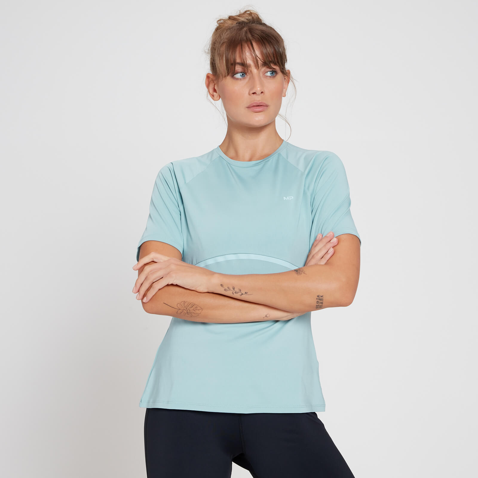 Mp dámské reflexní tričko Velocity Ultra – mrazivě modré  - XL