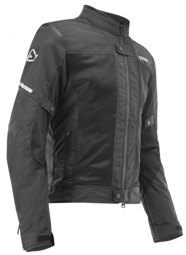 Acerbis Ramsey Vented Ladies Motorcycle Textile Jacket Dámská motocyklová textilní bunda S Černá