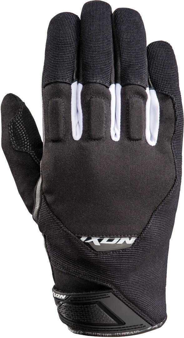Ixon RS Spring Motocyklové rukavice 3XL Černá Bílá