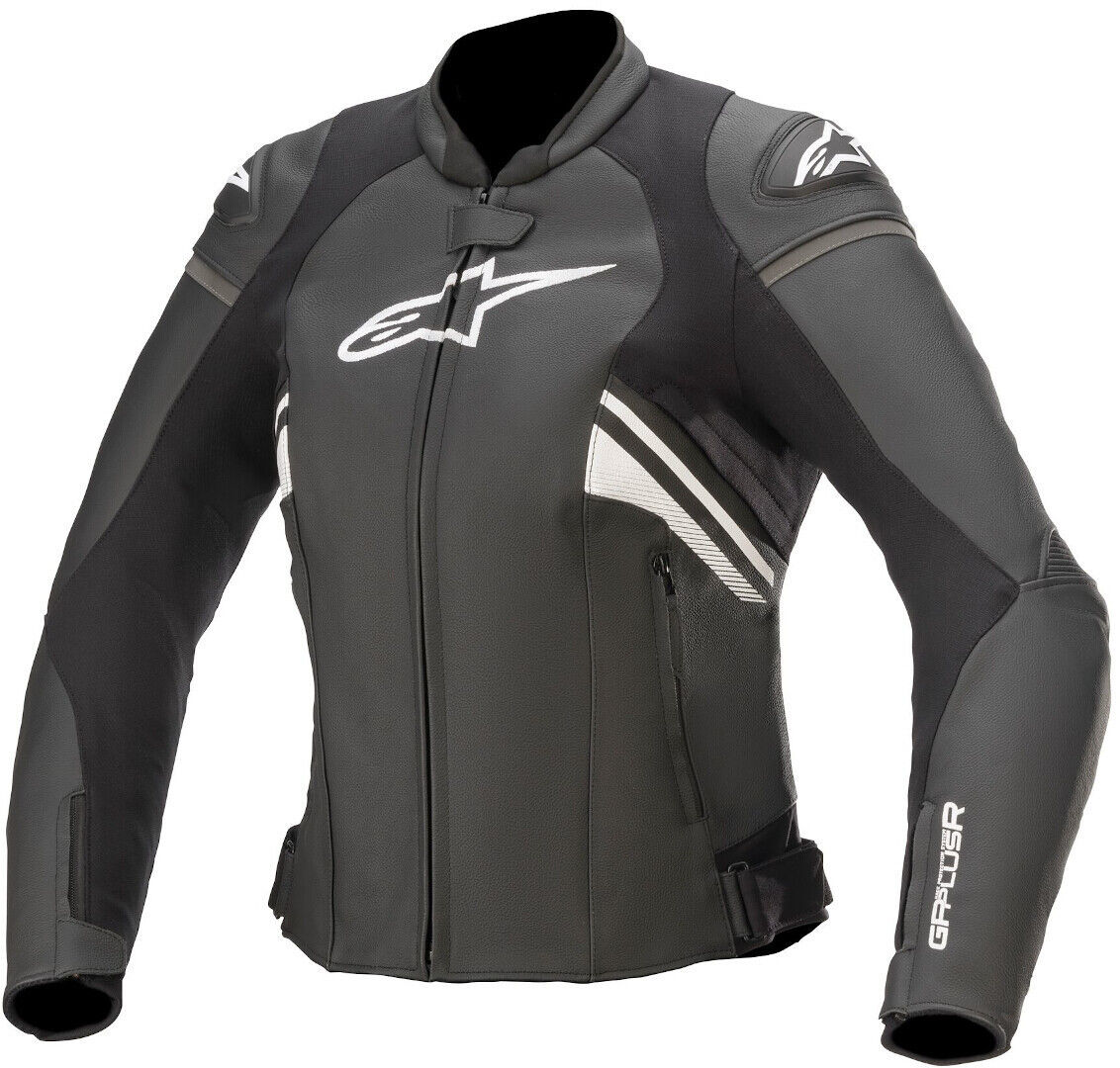 Alpinestars Stella GP Plus R V3 Dámy Motocykl kožená bunda 44 Černá Bílá