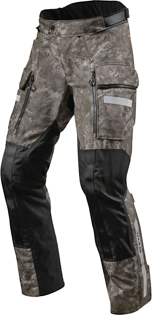 Revit Sand 4 H2O Motocyklové textilní kalhoty S Vícebarevný