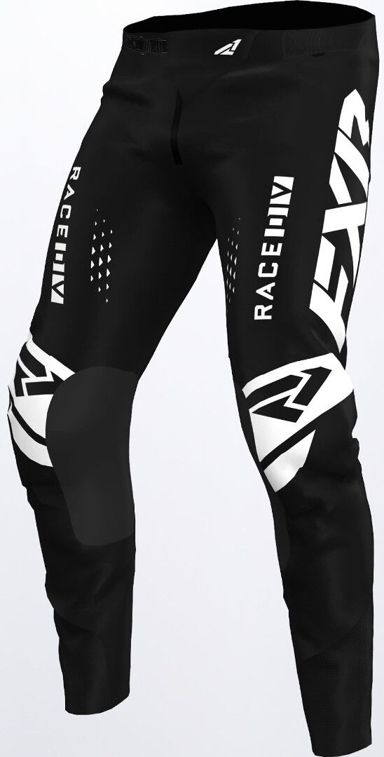 FXR Revo RaceDiv Motokrosové kalhoty 30 Černá Bílá