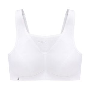 GLAMORISE Sport-Bustier mit bestem Halt - Weiß Unterwäsche Damen