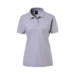 Exner 983 - Damen Poloshirt : silbergrau 100% Baumwolle 180 g/m2 2XL