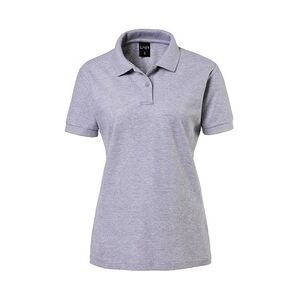 Exner 983 - Damen Poloshirt : silbergrau 100% Baumwolle 180 g/m2 M