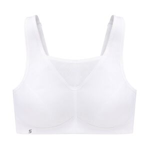 GLAMORISE Sport-Bustier mit bestem Halt - Weiß Unterwäsche Damen