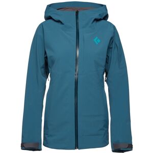 Black Diamond Wasserdichte elastische Damen Freeride Skijacke. Farbe: Blau / Größe: XS