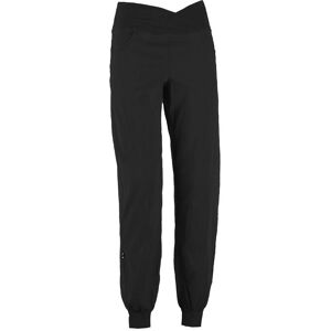 E9 Modische komfortable Damen Kletter- und Outdoorhose. Farbe: Schwarz / Größe: XL