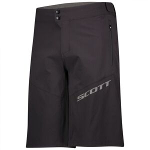 Scott Endurance Long-Sleeve/FIt W/Pad Shorts Schwarz, Herren Fahrrad Shorts, Größe XXL - Farbe Black
