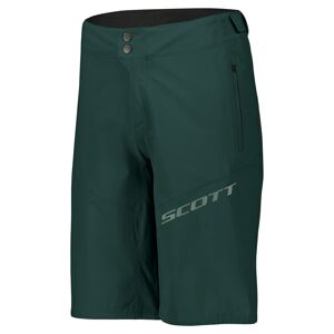 Scott Endurance Long-Sleeve/FIt W/Pad Shorts Grün, Herren Fahrrad Shorts, Größe XXL - Farbe Lush Green