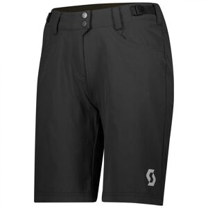 Scott Trail Flow W/Pad Shorts Schwarz, Damen Fahrrad Shorts, Größe XXL - Farbe Black