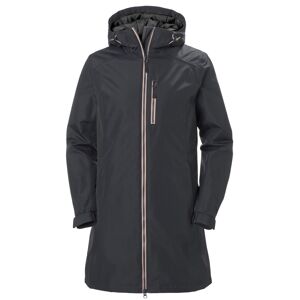Helly Hansen Long Belfast Winter Jacket Grau, Damen PrimaLoft® Anoraks, Größe S - Farbe Ebony