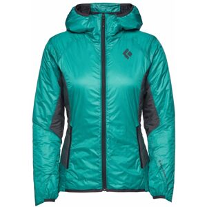 Black Diamond Technische atmungsaktive Damen PrimaLoft® Isolationsjacke. Farbe: Farbeblock / Grün / Größe: S