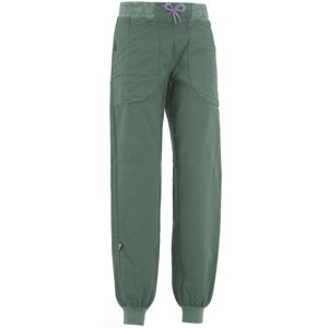 E9 Vielseitige bequeme Damen Kletter- und Outdoorhose. Farbe: Grün / Größe: XL