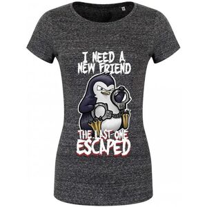 Psycho Penguin Damen/damen I Need A New Friend T-Shirt