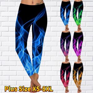 3d Printed Clothing Damen-Drucke, Stretch-Yoga-Leggings, Fitness, Laufen, Fitnessstudio, Sport, Aktive Hose Für Damen