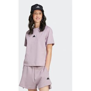 adidas T-Shirt Z.N.E. IP1553 Violett Regular Fit M female