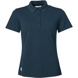 VAUDE Damen Polo Wo Essential Polo Shirt - female - Blau - 50