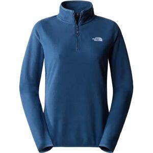 THE NORTH FACE Damen Rolli W 100 GLACIER 1/4 ZIP - EU - female - Blau - L