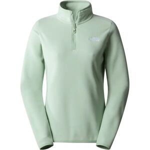 THE NORTH FACE Damen Rolli W 100 GLACIER 1/4 ZIP - EU - female - Silber - XL