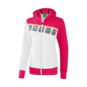 Trainingsjacke mit Kapuze, Damen Erima Blanc 40