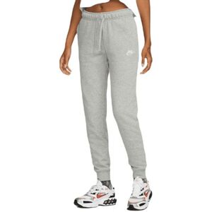 Damen Tennishose Nike Sportswear Club Fleece Pant - dark grey heather/white