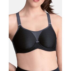 Anita Sport-BH Damen gemustert, schwarz