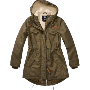 Jacke Brandit Marsh Lake Parka Olivgrün Damen XS