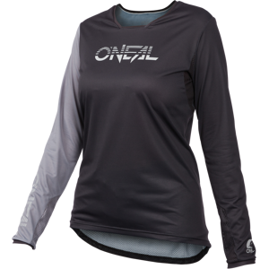 MTB Shirt O'Neal ELEMENT HYBRID V.23 Schwarz-Grau Damen XL