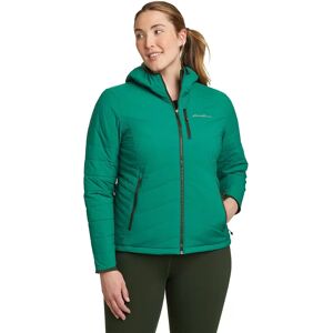 Eddie Bauer Ignitelite Stretch Reversible Jacke mit Kapuze Damen Grün Gr. S