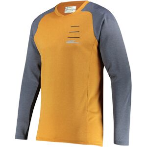 Leatt DBX 5.0 MTB LS Fahrrad Jersey - Grau Orange - 2XL - unisex