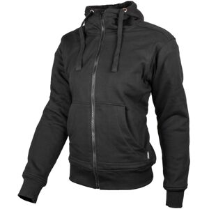 GMS Panda Damen Motorrad Hoodie - Schwarz - 2XL - female