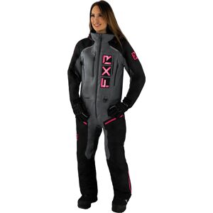 FXR Recruit F.A.S.T. Insulated Damen 1-Teiler Snowmobil Kombi - Schwarz Grau - 12 - female