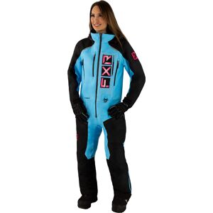 FXR Recruit F.A.S.T. Insulated Damen 1-Teiler Snowmobil Kombi - Schwarz Blau - 12 - female