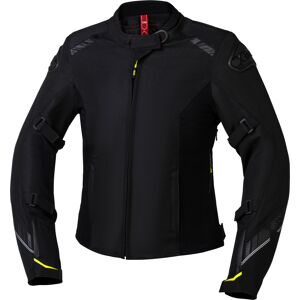 IXS Carbon-ST wasserdichte Damen Motorrad Textiljacke - Schwarz - L - female