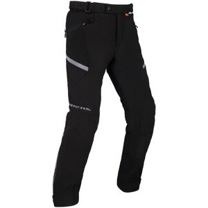 Richa Softshell wasserdichte Motorrad Textilhose - Schwarz - XL - unisex