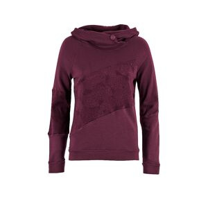 E9 Damen Kletterhoodie Aida beere   Größe: S   W22-DFL003