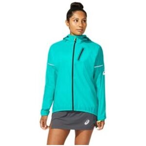 asics FUJITRAIL JACKET Damen Laufjacke türkis Gr. M