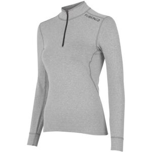 Fusion C3 ZIP NECK Damen Laufshirt grey Gr. L