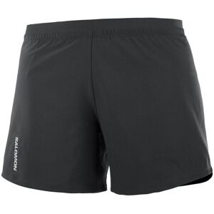 Salomon CROSS 5inch SHORTS Damen Laufhose schwarz Gr. M